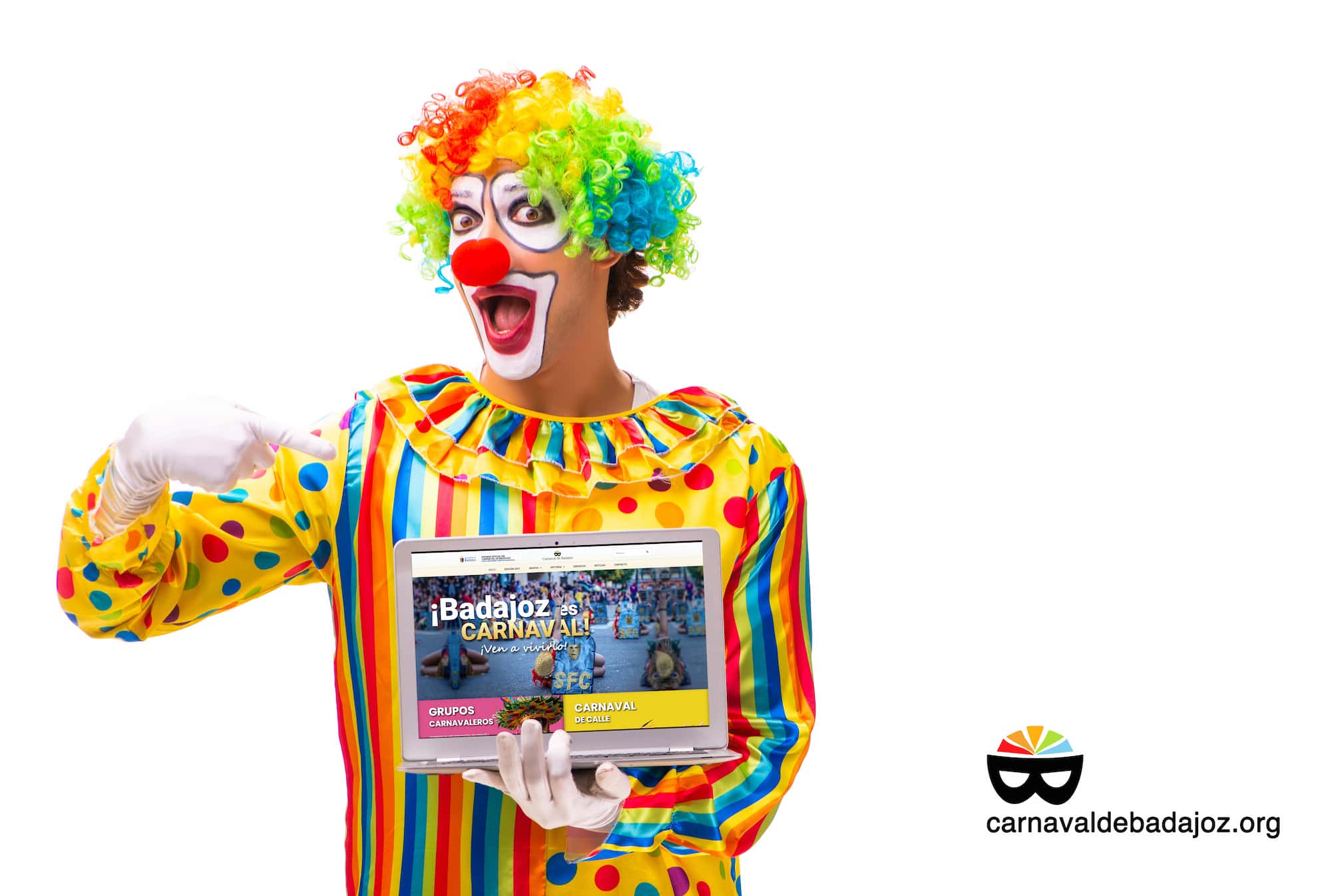 New official website of the Badajoz Carnival